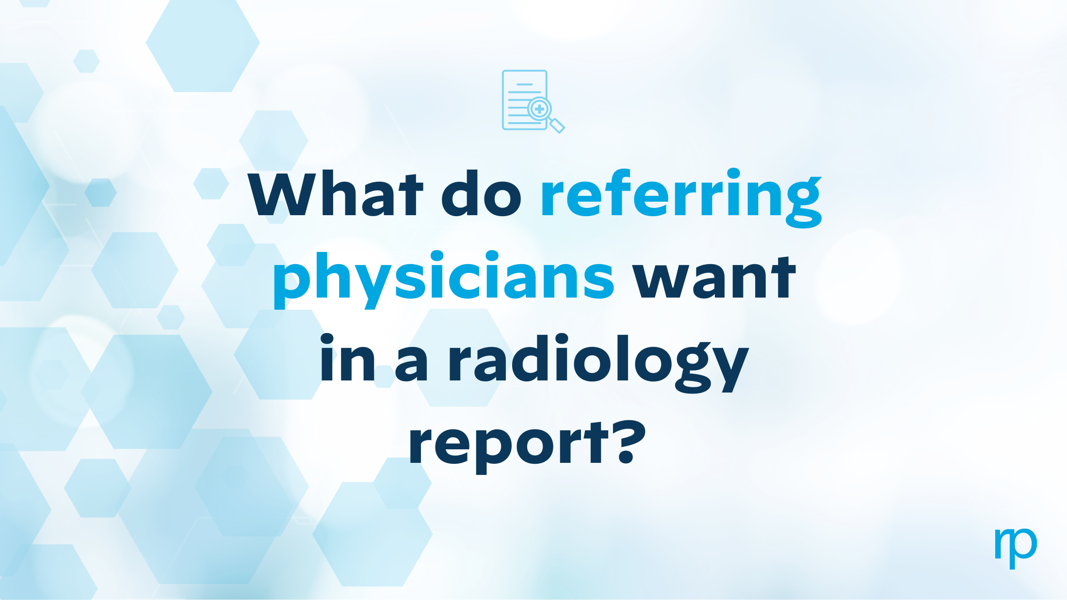 Radiology Reports